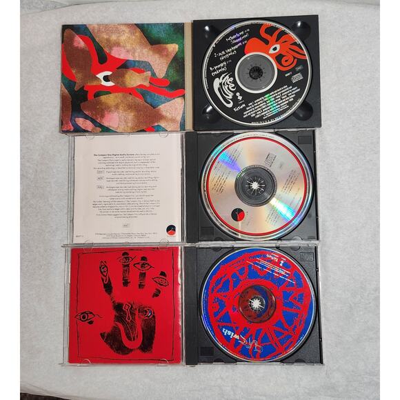 The Cure Lot Of 3 Tested 80s-90s CD's Elektra Pre-owned - Picture 3 of 4